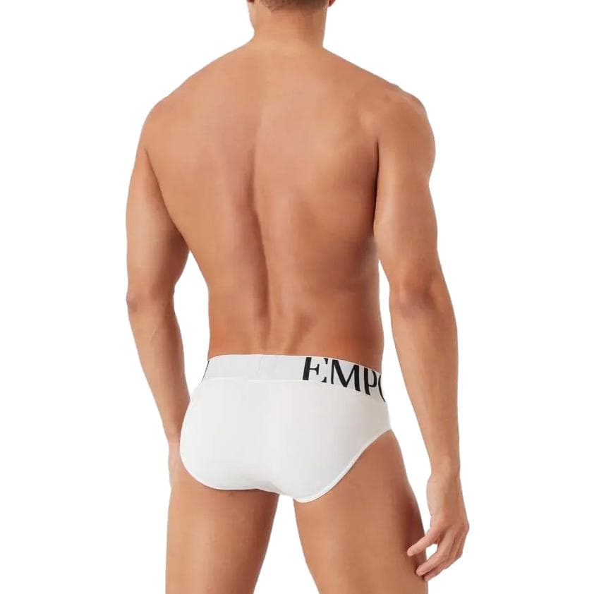 Трусы EMPORIO ARMANI Трусики-бикини Мужской Белый - изображение 2