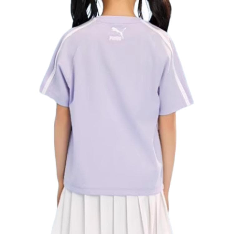 Футболка PUMA Sportstyle Retro T-Shirt Pink Purple - изображение 3