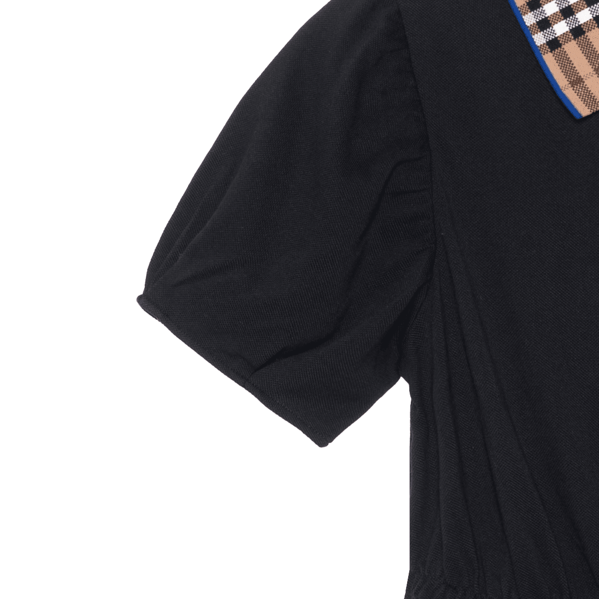Burberry Check Collar Cotton Polo Shirt Dress - изображение 6