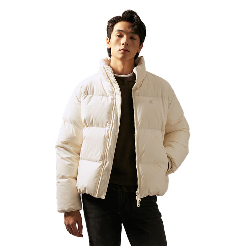 Зимняя куртка Calvin Klein Puffer Jacket Milk White