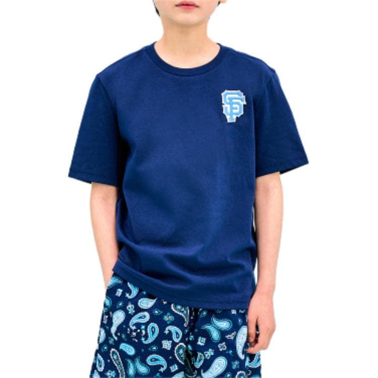 Футболка MLB SS23 KIDS PAISLEY LogoT - изображение 3