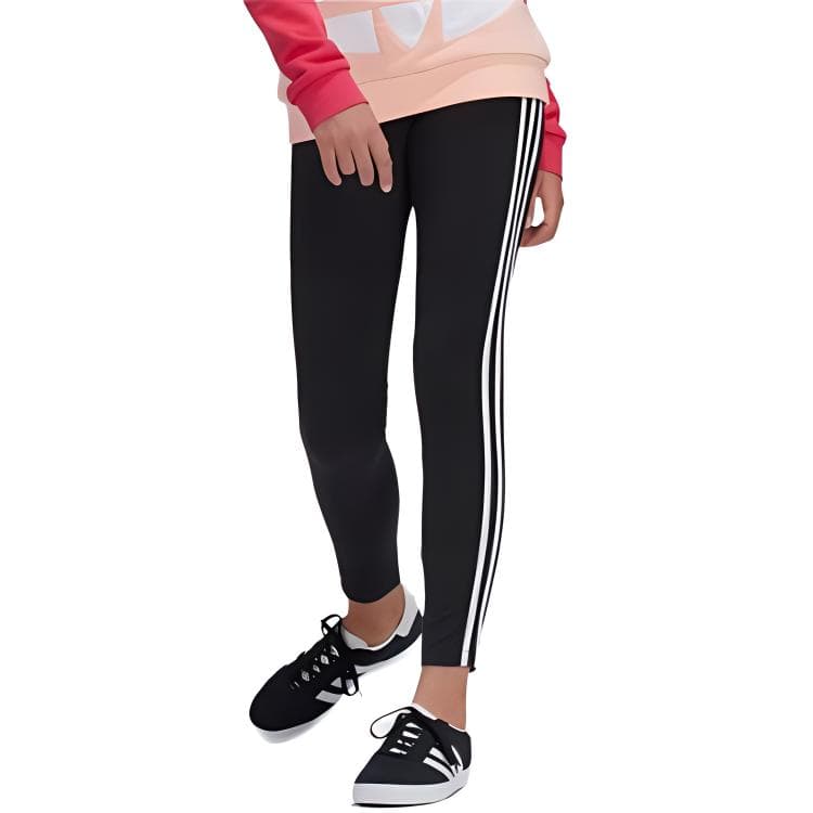 Adidas Черные Школьные Тренировочные Брюки для Детей - изображение 4