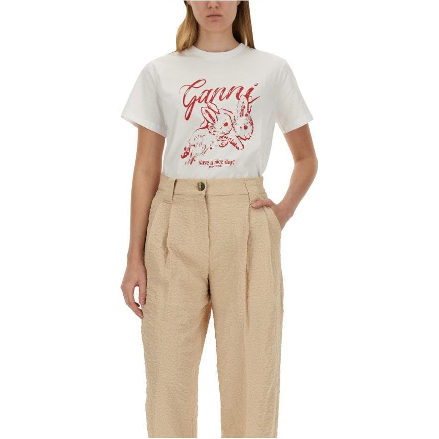 Футболка GANNI SS24 T - изображение 2