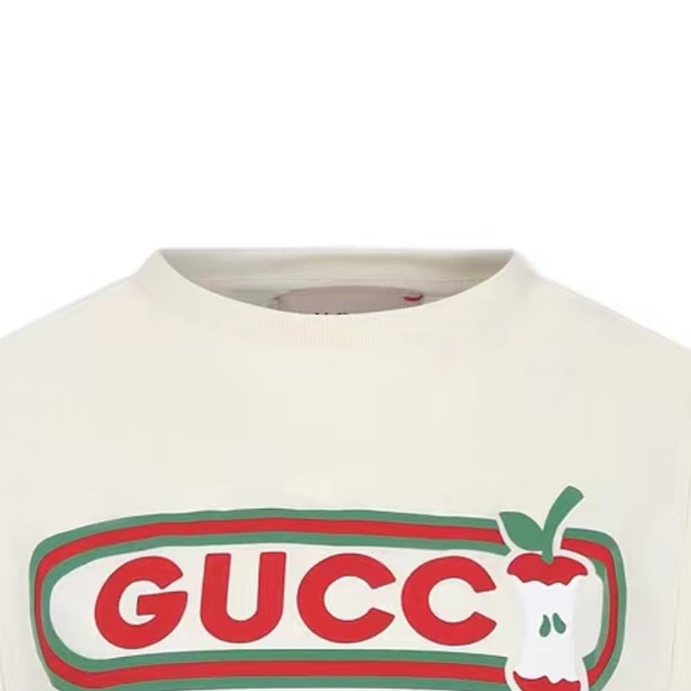 Футболка Gucci SS24 Logo T-Shirt White - изображение 2