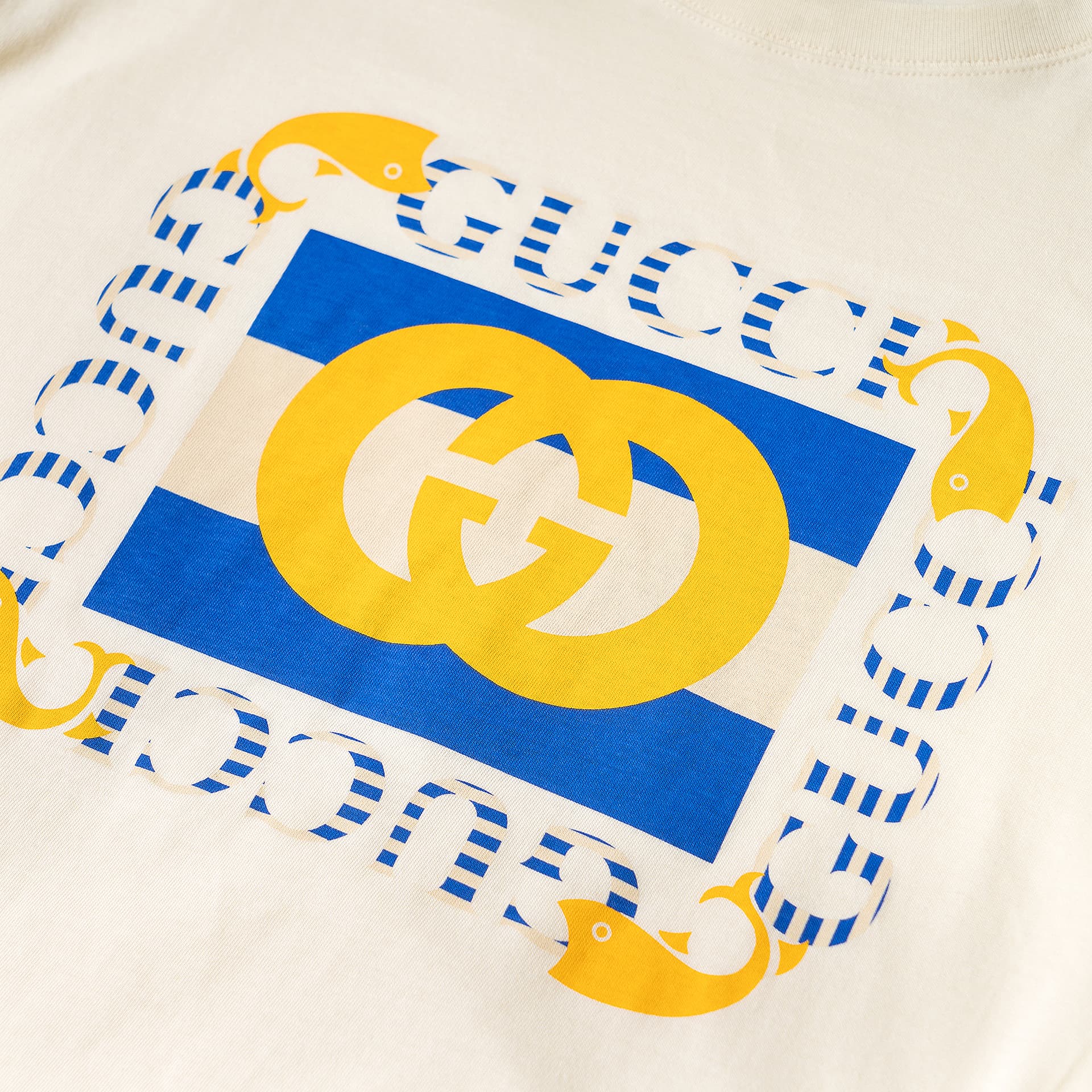 Футболка Gucci SS23 Logo T-Shirt - изображение 5