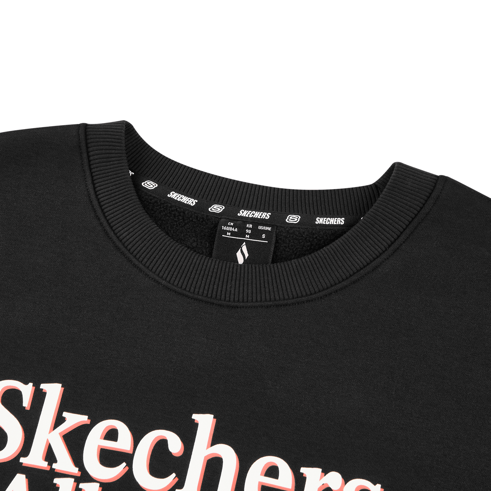 Кофта Skechers Свитшот Женские Угольно-черный - изображение 7