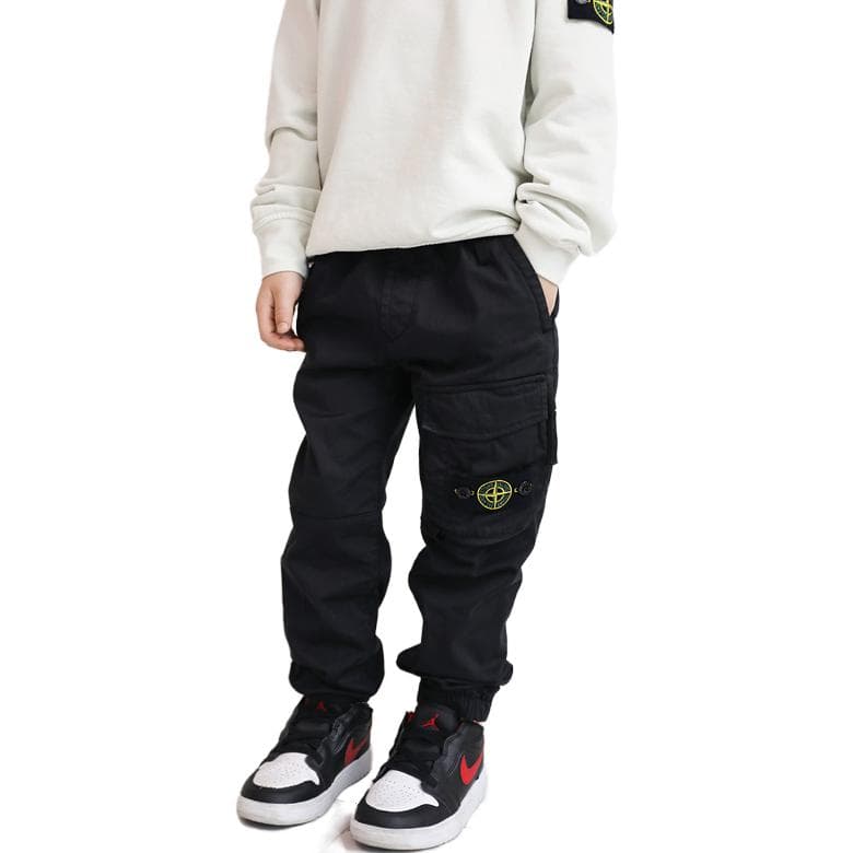 Stone Island Черные Kids Брюки карго - изображение 4