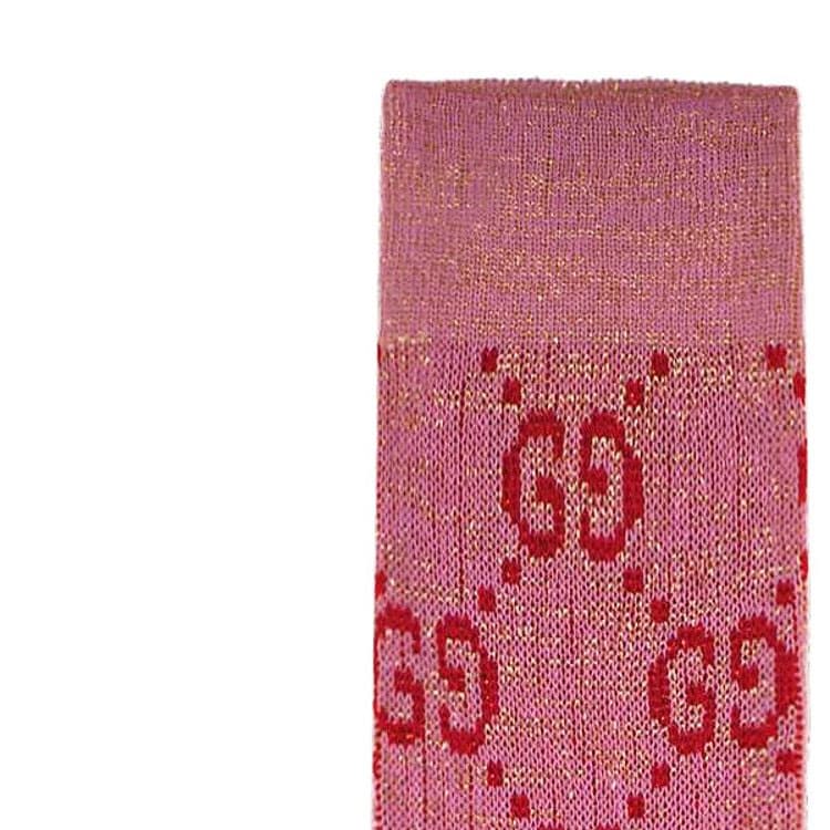 Носки Gucci High Socks Pink - изображение 3
