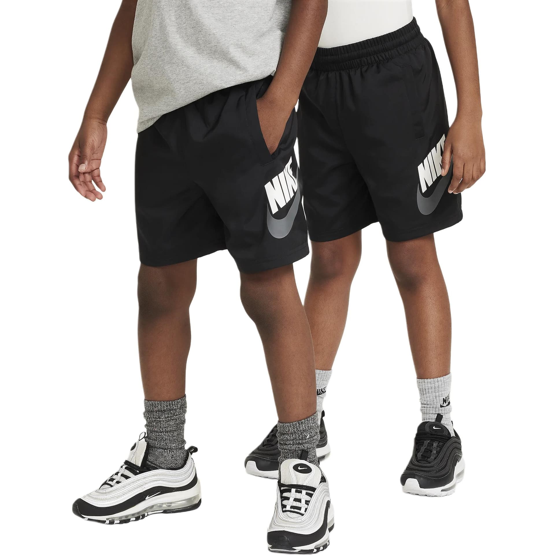 Nike Sportswear Woven Shorts Kids Black - изображение 3