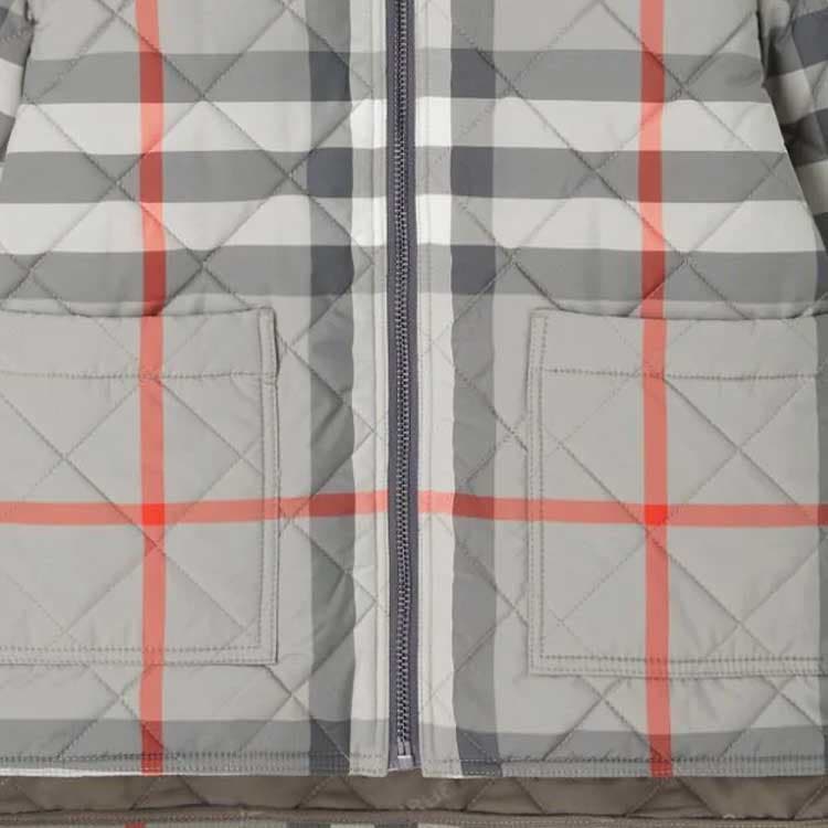 Burberry Куртки Пальто FW23 Угольно-серый Детский - изображение 5