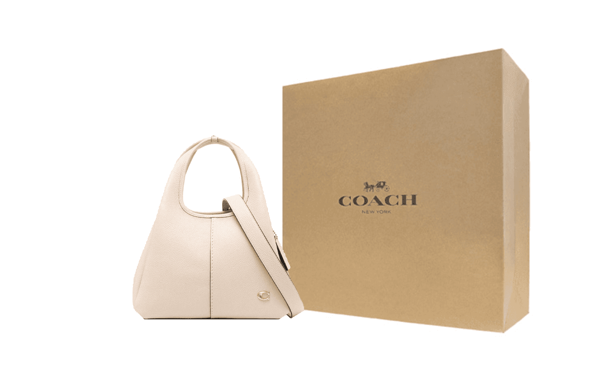 Сумка COACH Lana Logo Ivory - изображение 1
