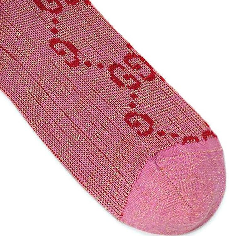 Носки Gucci High Socks Pink - изображение 6