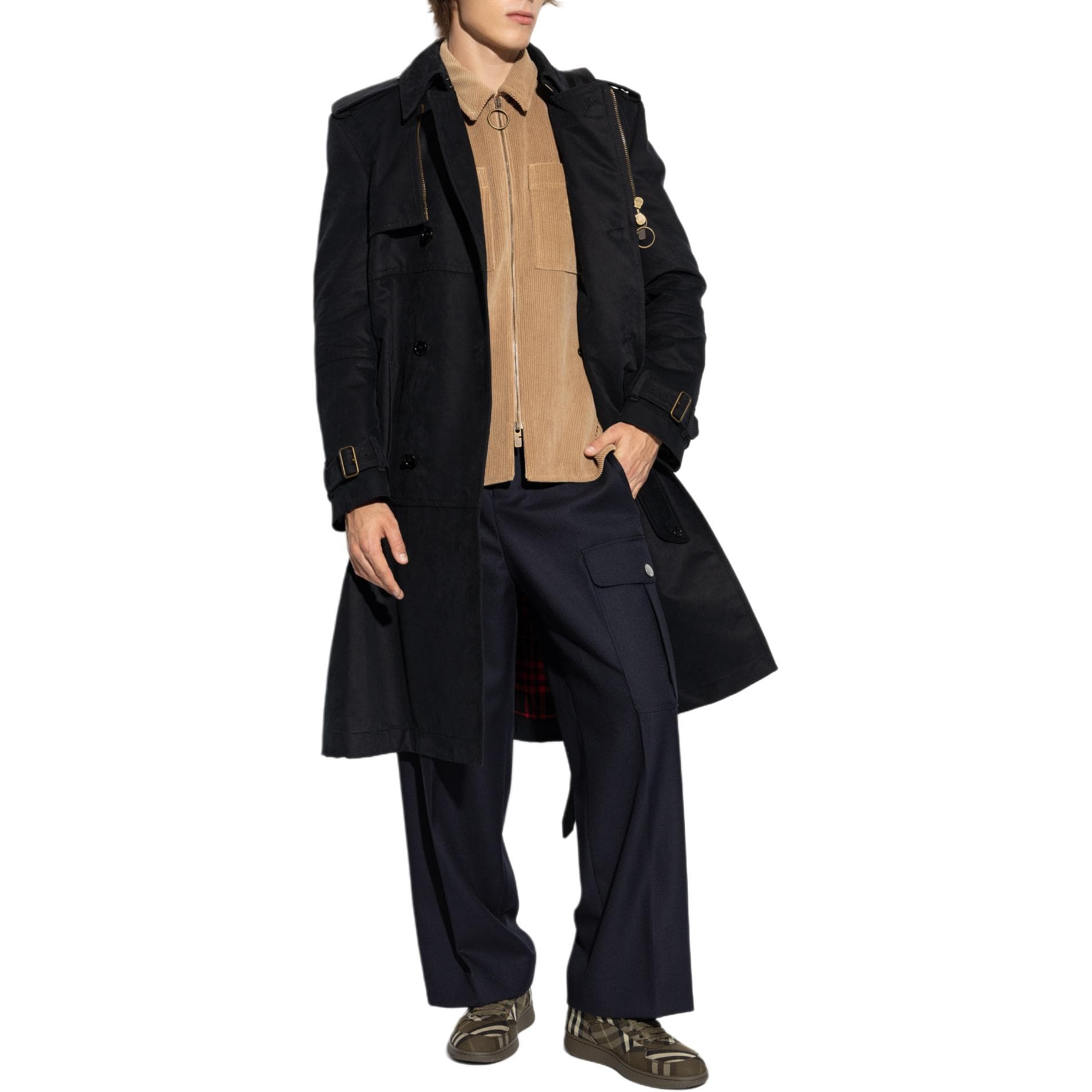 Куртка Burberry Куртки и Пальто Мужские Бежевые - изображение 5