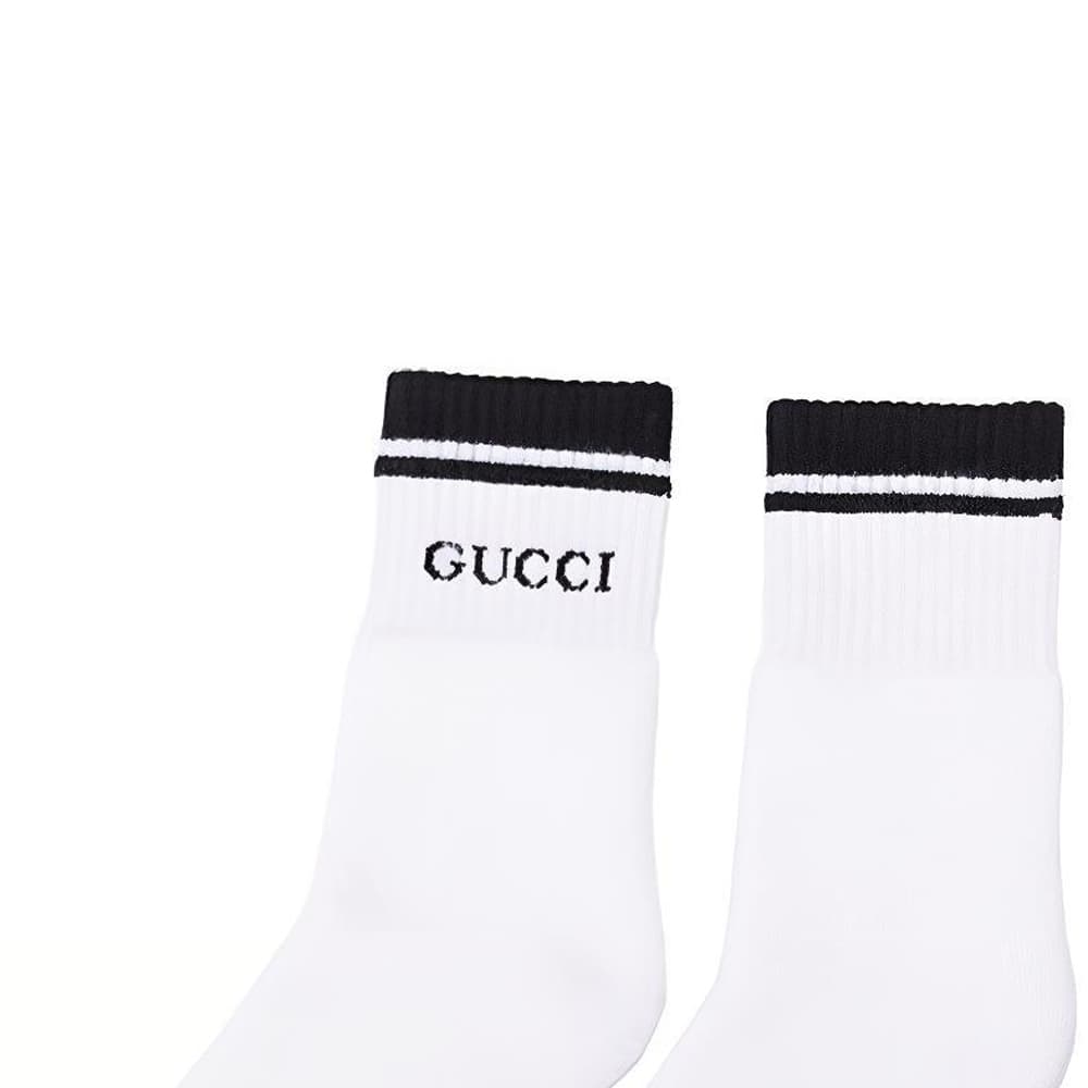 Носки GUCCI SS22 Logo 1 - изображение 5