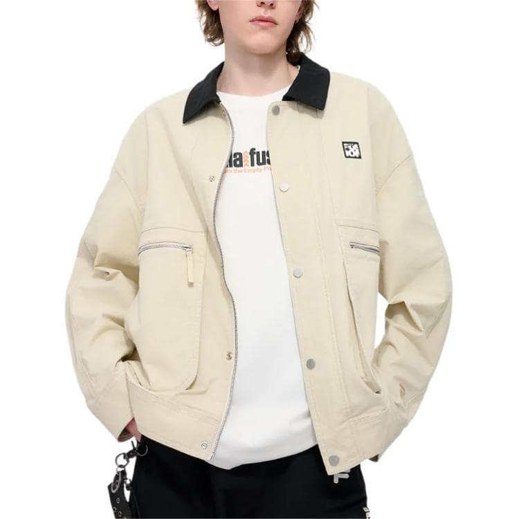 Куртка FILA FUSION Рабочая одежда Куртка Мужская Весенняя Греча - изображение 4