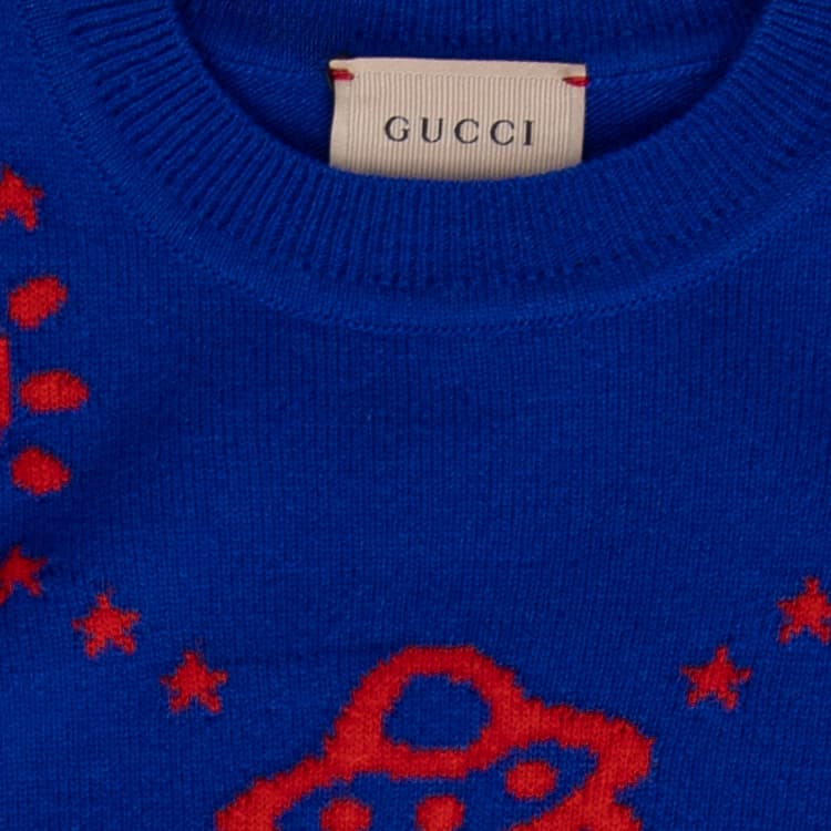 GUCCI Синий Kids Свитера - изображение 1