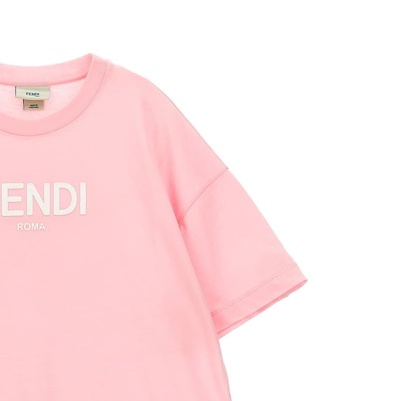 Футболка FENDI SS24 LogoT - изображение 4