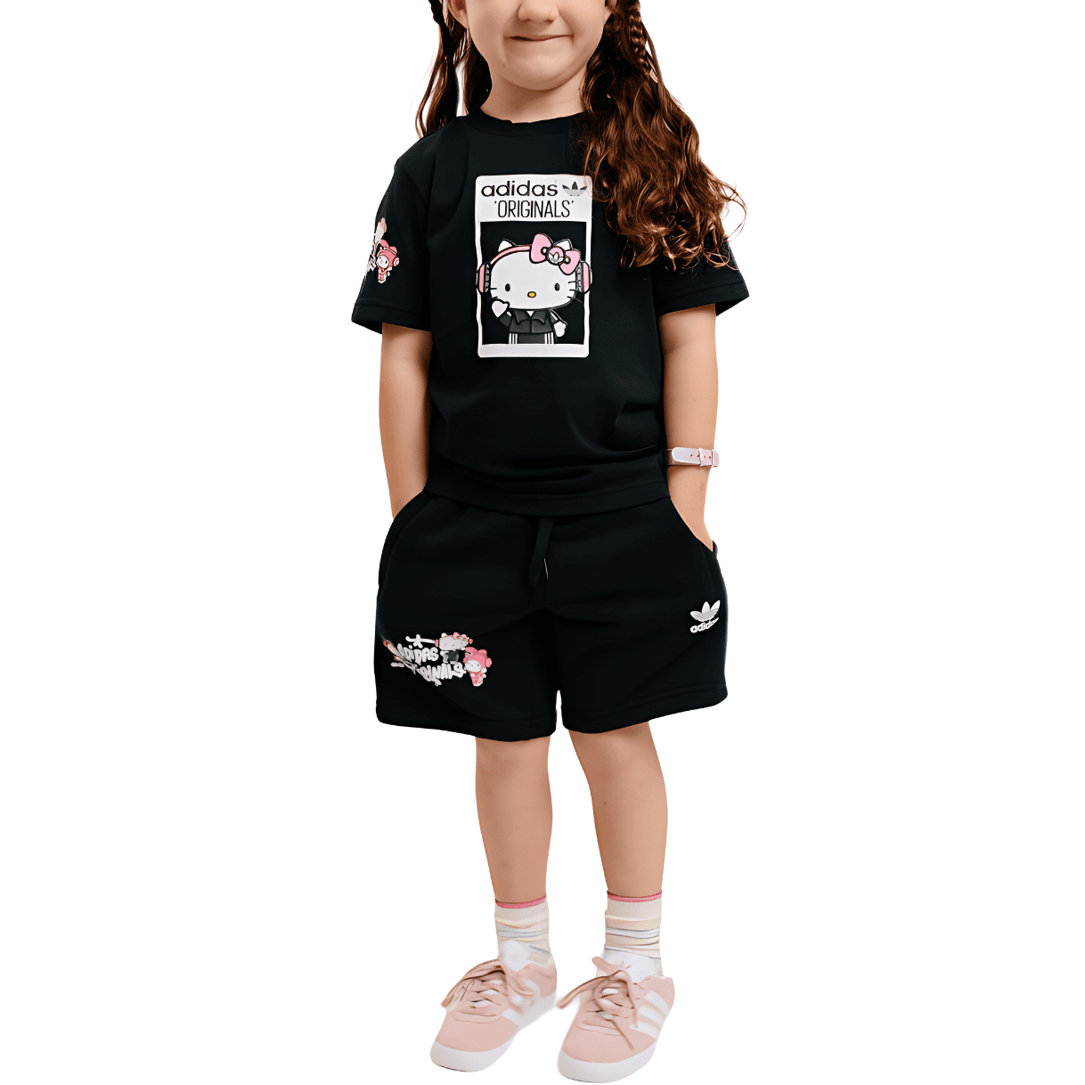 adidas Originals x Hello Kitty Set Black - изображение 3