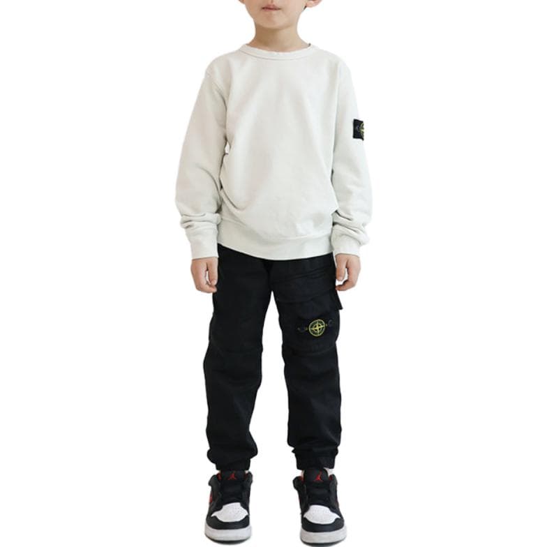 Stone Island Черные Kids Брюки карго - изображение 3