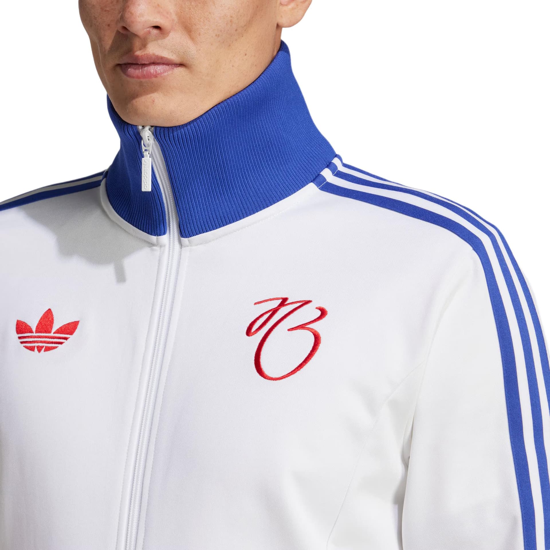 Куртка Adidas Originals Jude Bellingham TRACK TOP Куртка Мужская Белая - изображение 5