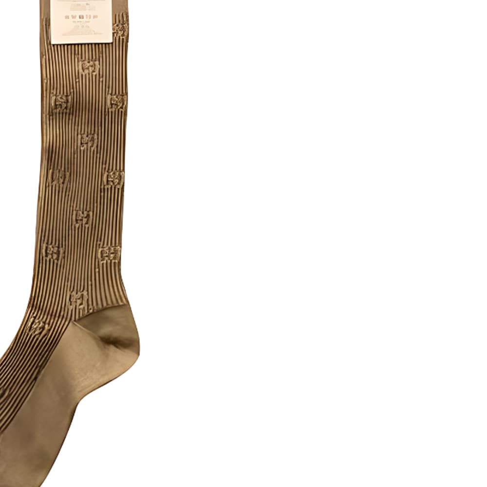 Носки Gucci High Socks Brown - изображение 6