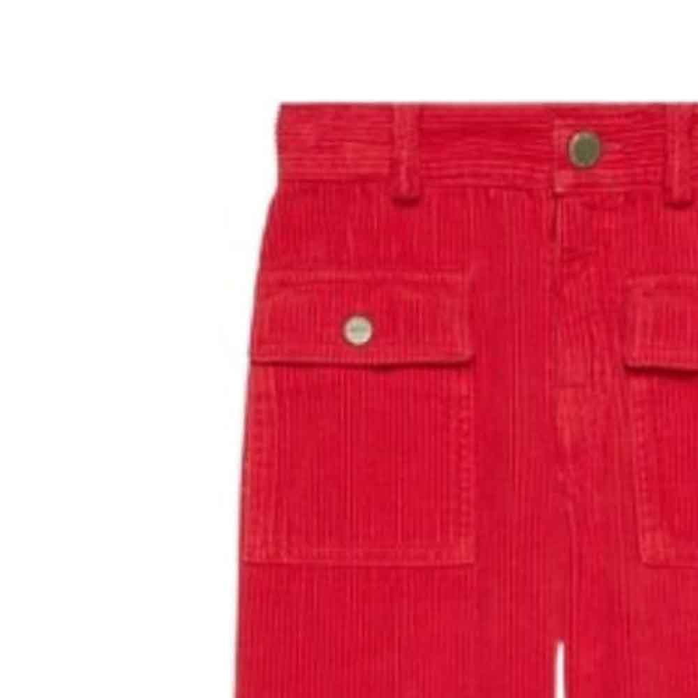 Gucci Red Kids Pants Гуччи Красные Детские Брюки - изображение 3