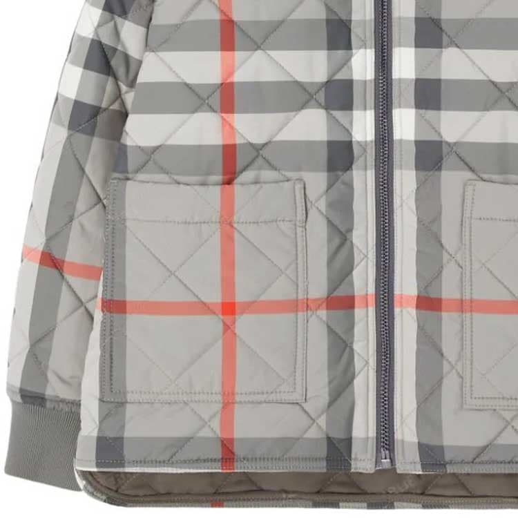 Burberry Куртки Пальто FW23 Угольно-серый Детский - изображение 3