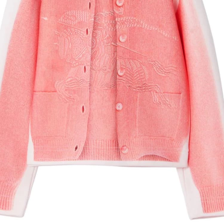 Burberry Свитер fw23 Розовый Детский - изображение 6