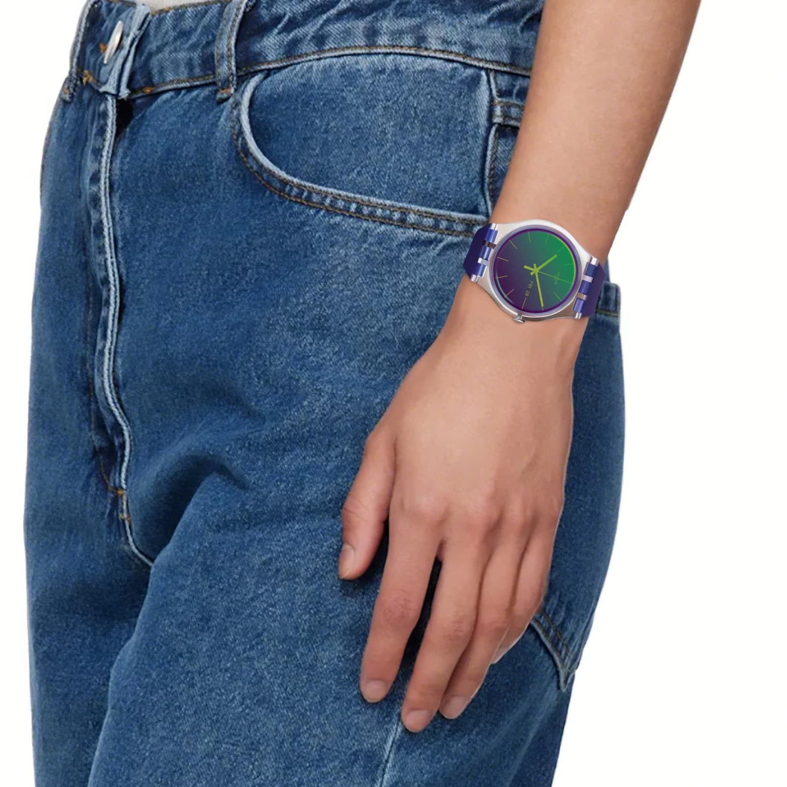 Часы SWATCH 30 41mm SUOK712 - изображение 4