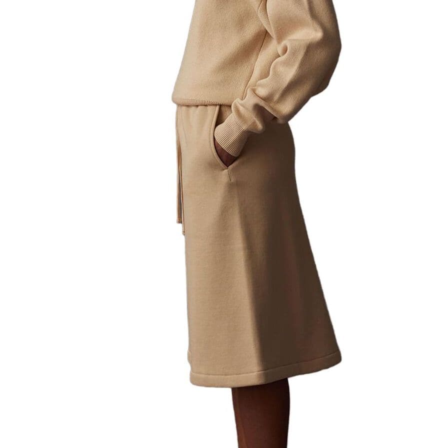 Юбка Fear of God Essentials SS23 Women's Midi Skirt Sand - изображение 4