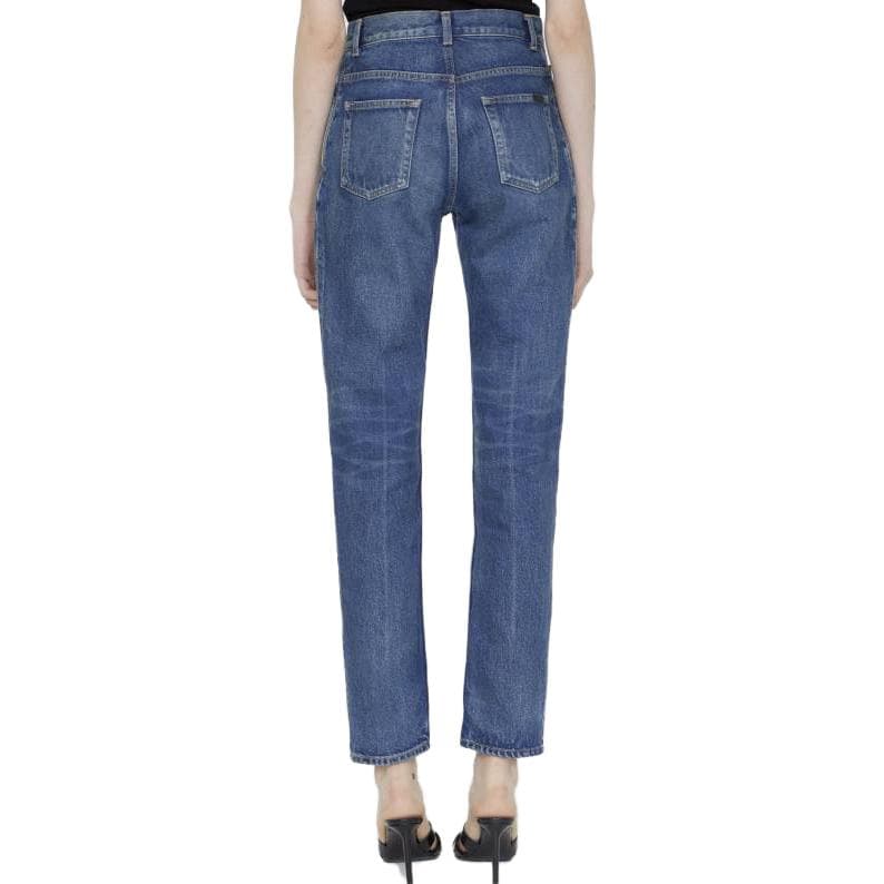 Джинсы SAINT LAURENT Джинсы Женские Blue - изображение 3