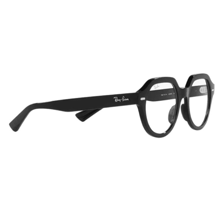 Оправа RayBan Пропионовая кислота Фигурные Оправы для очков Унисекс Черный - изображение 2