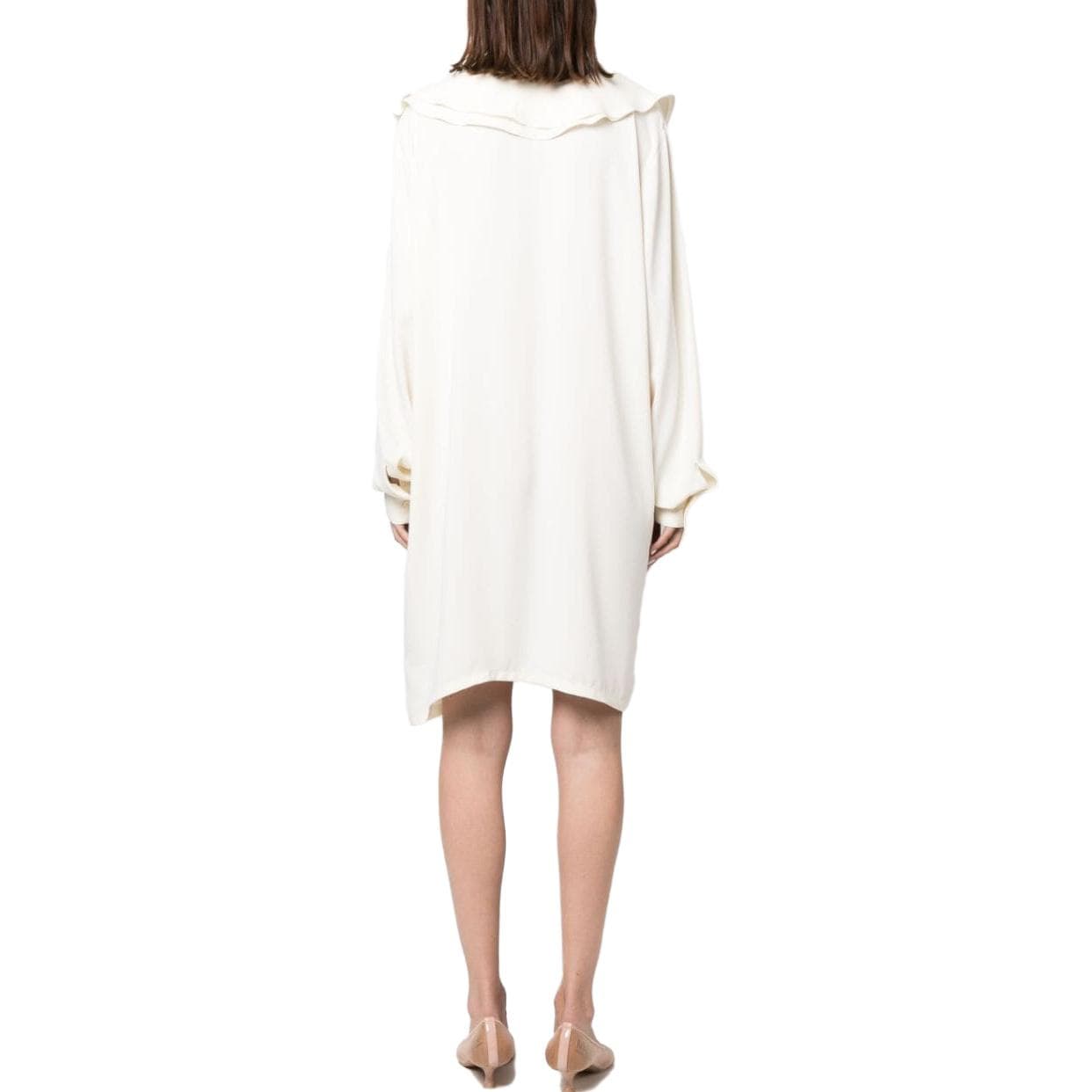 Платье MM6 Maison Margiela Длинное платье с длинными рукавами для женщин - изображение 3
