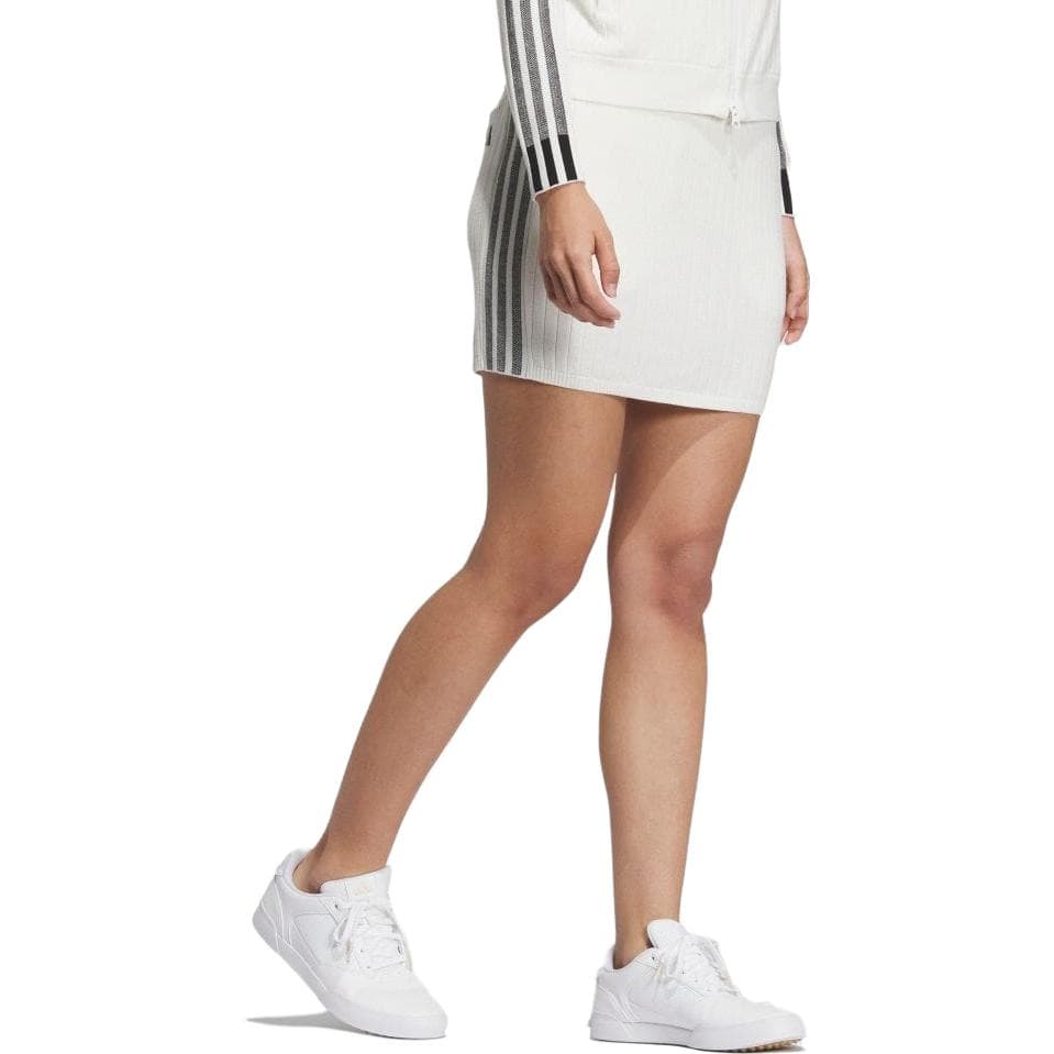 Юбка Adidas Повседневные короткие юбки Женские Белые - изображение 4