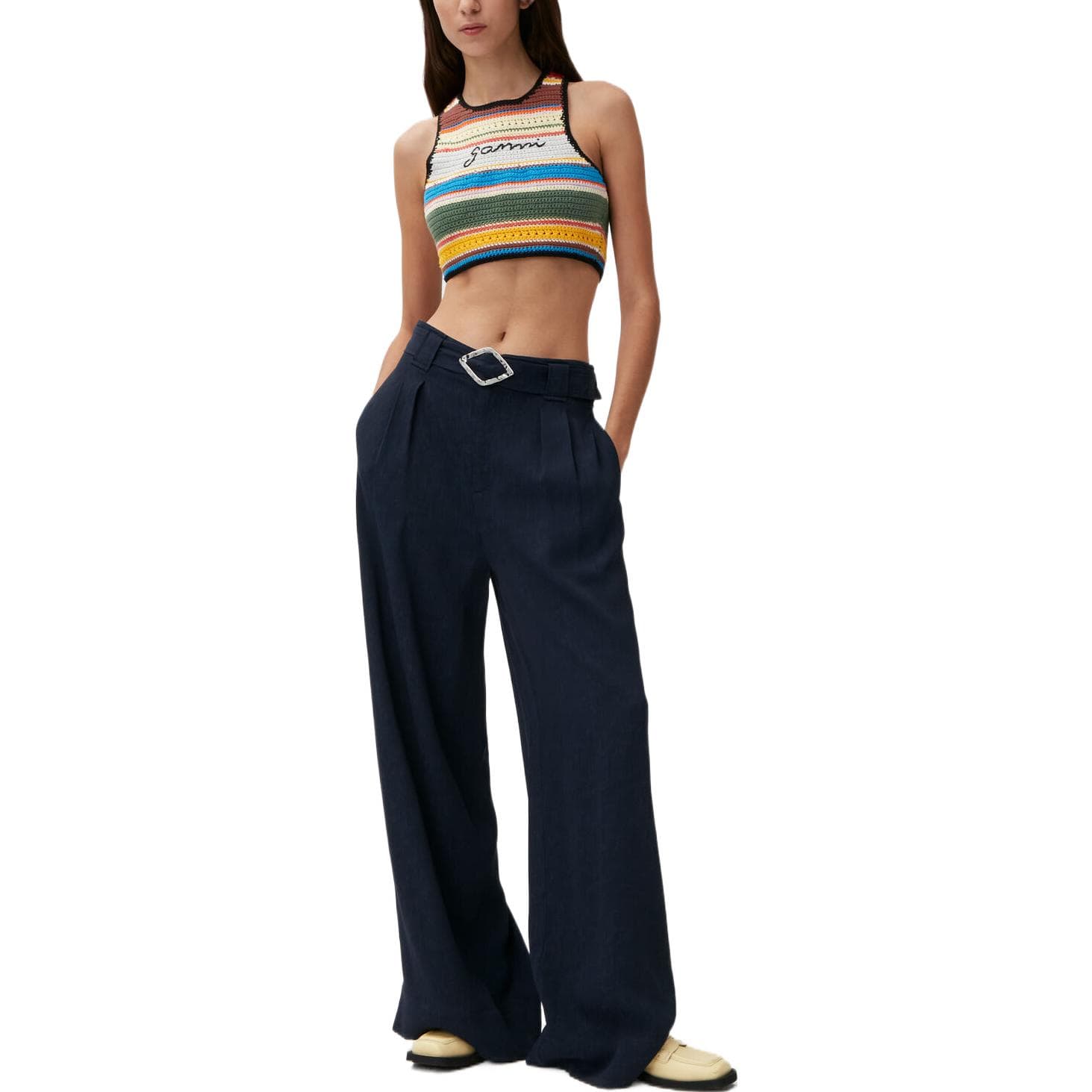 Штаны GANNI SS22 - изображение 3