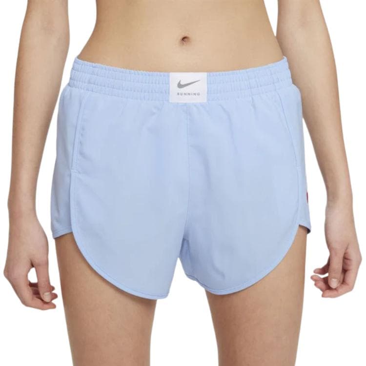 Шорты NIKE Светло-синие Женские Повседневные Шорты - изображение 5