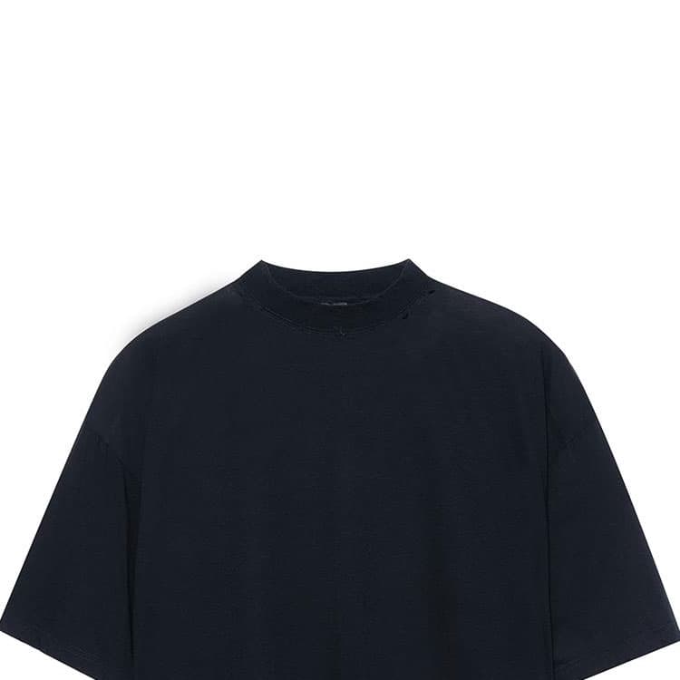Футболка Balenciaga SS23 Letter Print T-Shirt Black - изображение 3