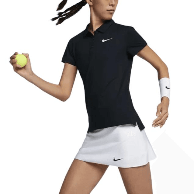 Nike Черное Женское Поло - изображение 5