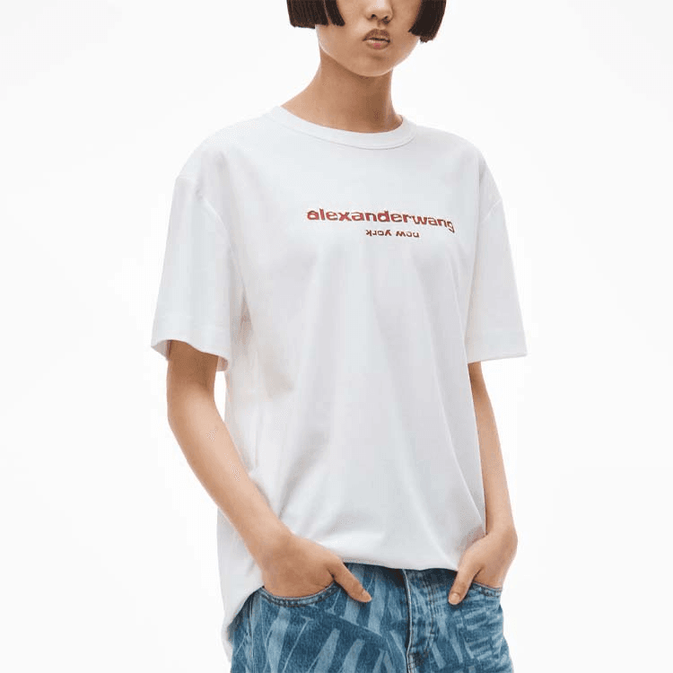Футболка alexander wang SS22 LogoT 520 - изображение 4