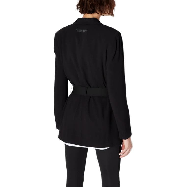ARMANI EXCHANGEAE FW23 Бизнес Костюм Пальто Женские Черный - изображение 3