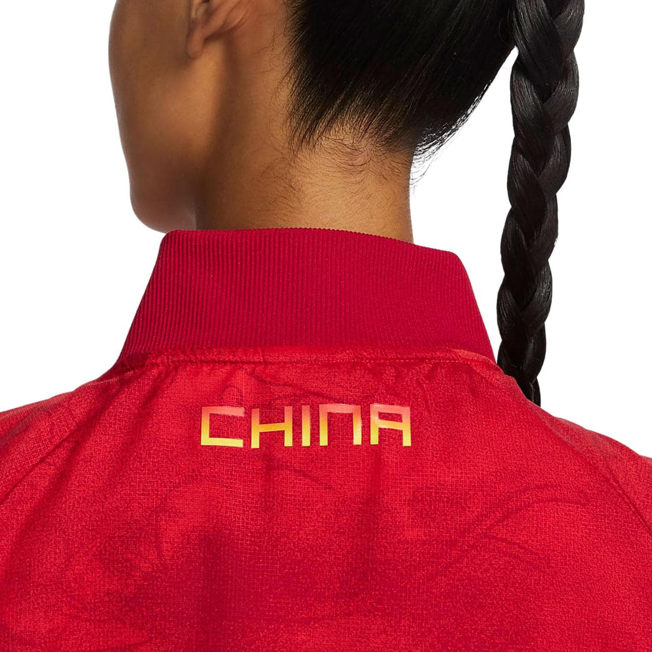 Куртка NIKE Фитнес-красные Женские Куртки - изображение 5