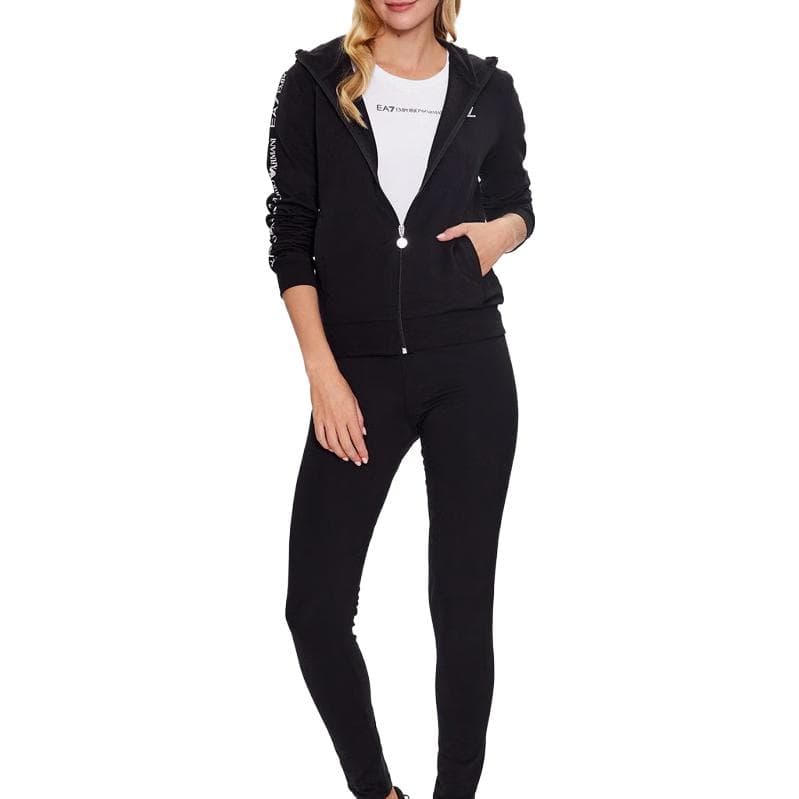 Куртка EMPORIO ARMANI EA7 Куртки и Пальто Женские Черные - изображение 2