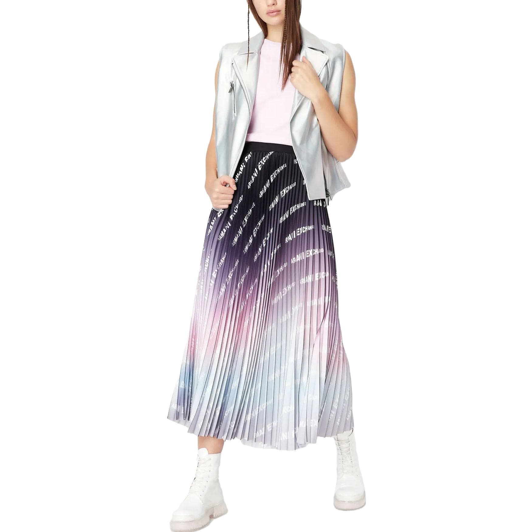 Футболка EMPORIO ARMANI SS23 T Рубашка Женская Розовая - изображение 2