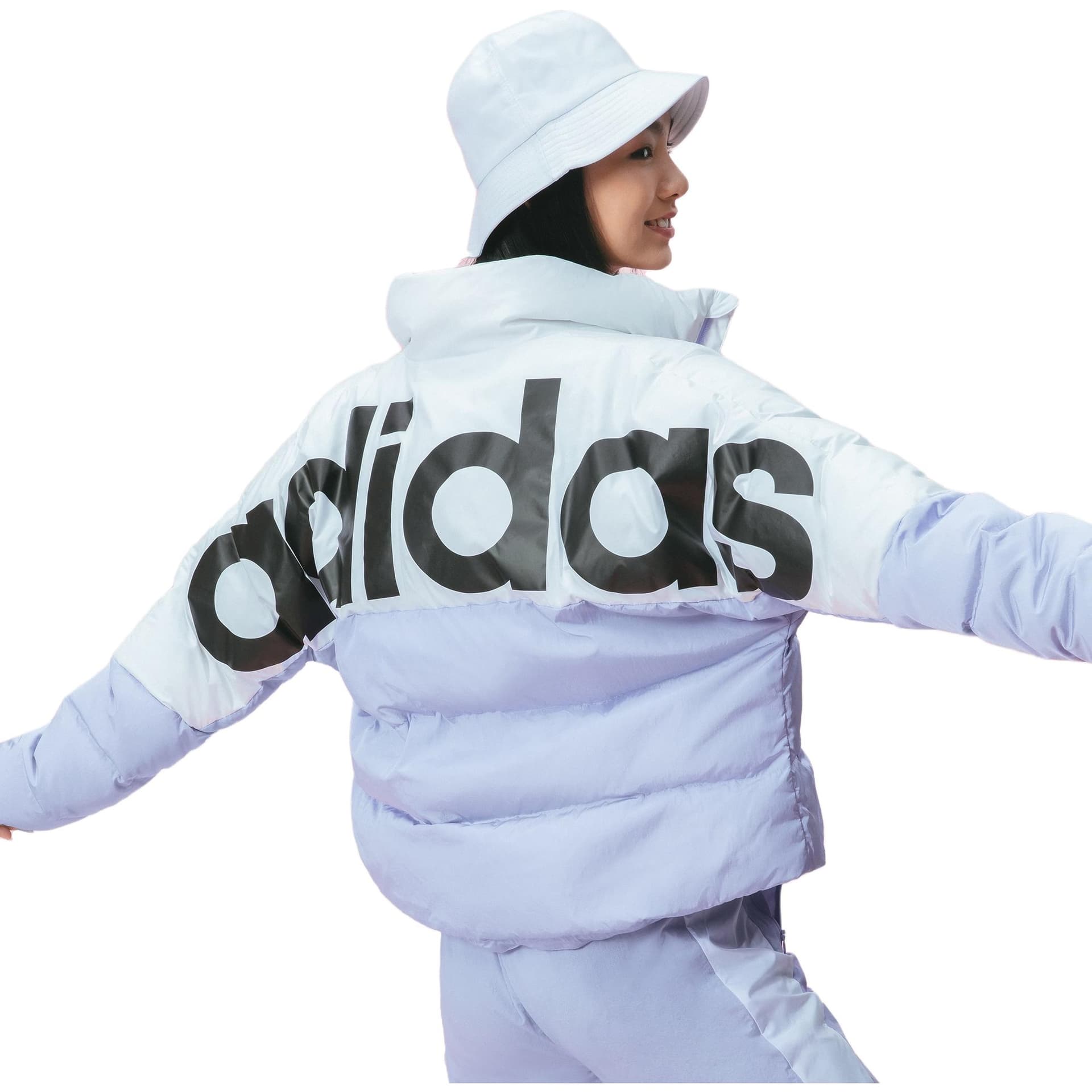 Пуховик adidas neo W Icons+ Logo - изображение 4