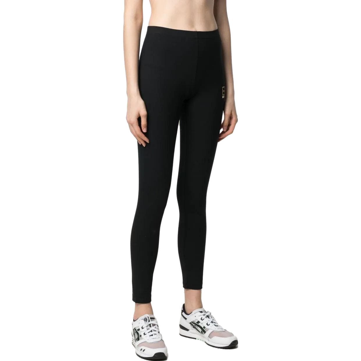 EMPORIO ARMANI EA7 Леггинсы Женские Черные - изображение 4