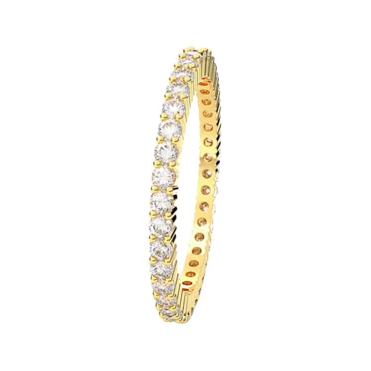 Кольцо Swarovski Matrix Vittore PVD Циркон Кольца Женские Золото - изображение 3