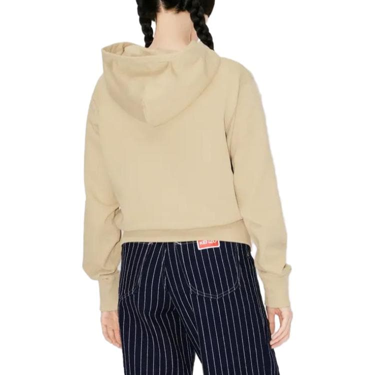 Худи KENZO Экрю Женские Толстовка - изображение 4