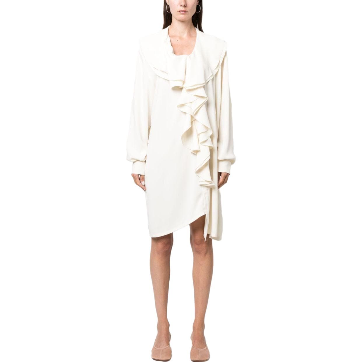 Платье MM6 Maison Margiela Длинное платье с длинными рукавами для женщин - изображение 2