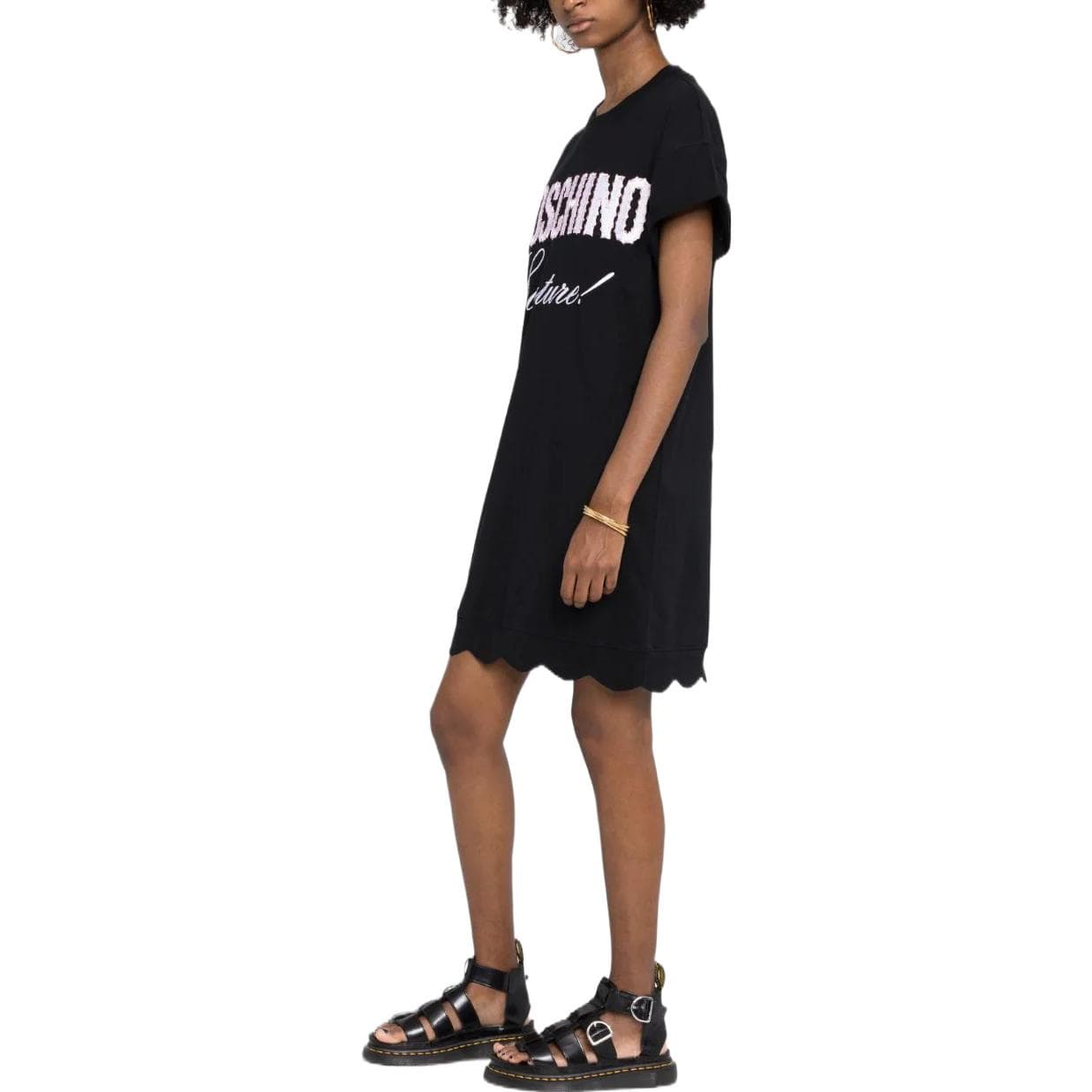 Платье MOSCHINO SS22 LogoT - изображение 2