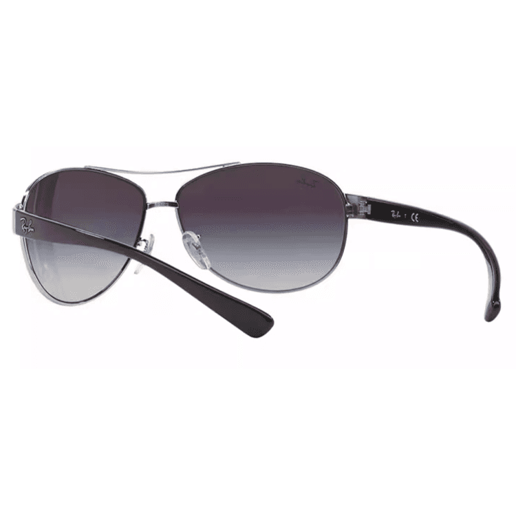 Солнцезащитные очки RayBan Металлические Aviators Солнцезащитные очки Унисекс Серые - изображение 2